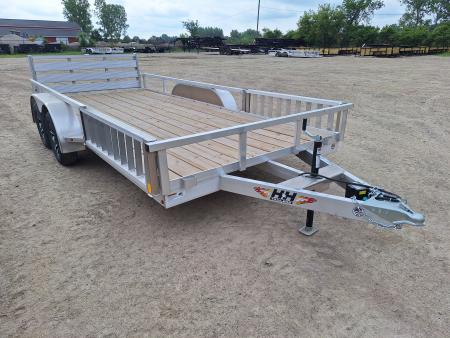 New 2026 H&H Trailers 82x16 Aluminum ATV /Landscape Trailer