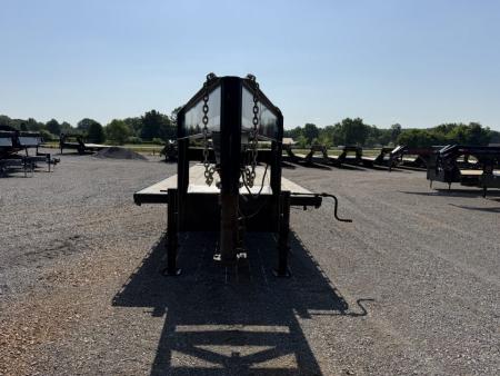 Used 2021 Circle D 102"X29' 22K Gooseneck Flatbed Trailer