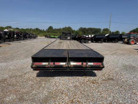 Used 2021 Circle D 102"X29' 22K Gooseneck Flatbed Trailer
