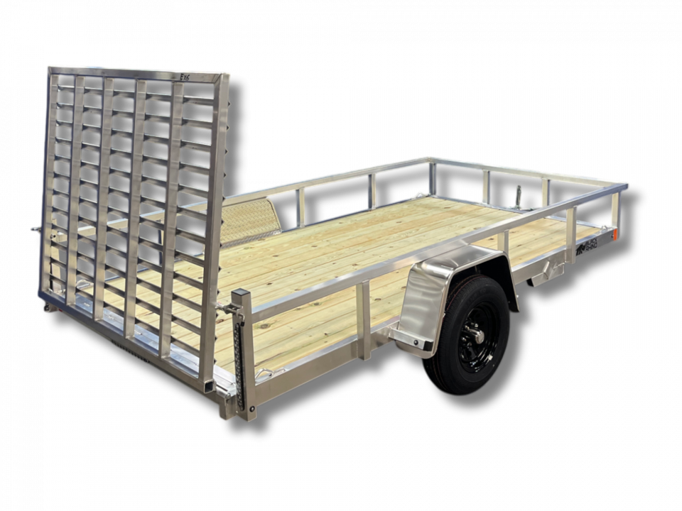 New 2026 Black Rhino EXS714 ATV/UTV/Utility Trailer 7x14'