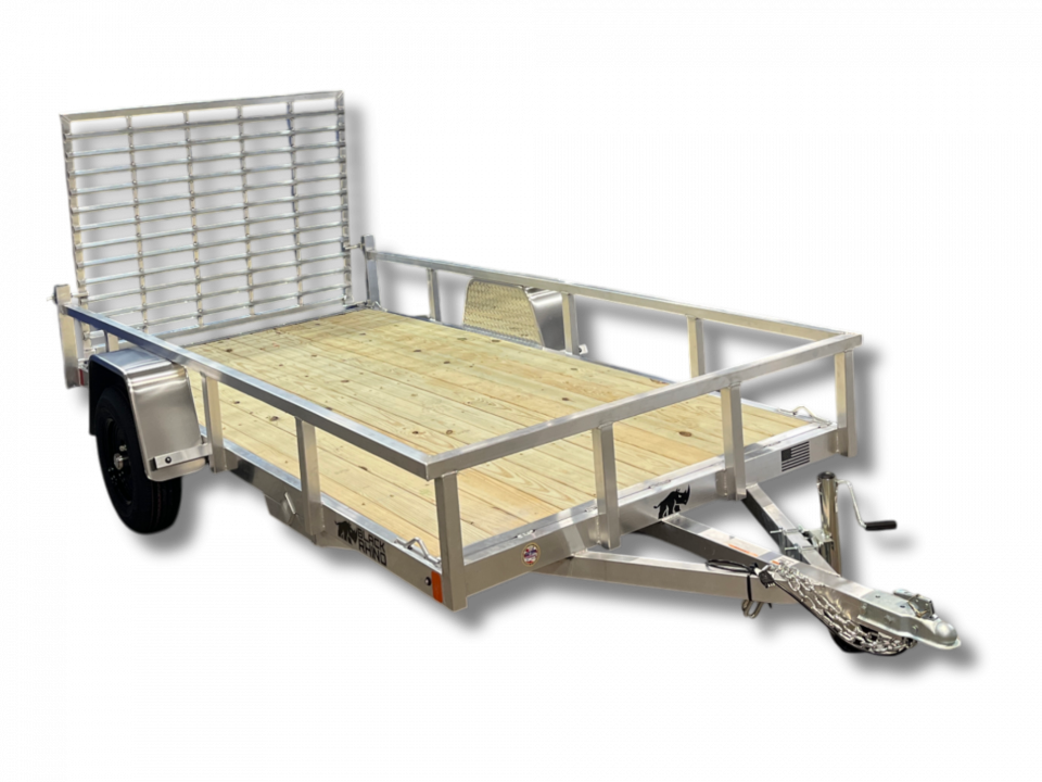 New 2026 Black Rhino EXS714 ATV/UTV/Utility Trailer 7x14'