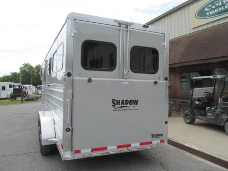 New Shadow Pro Series 2 Plus 1 Gooseneck w/ Dressing Room Horse Trailer