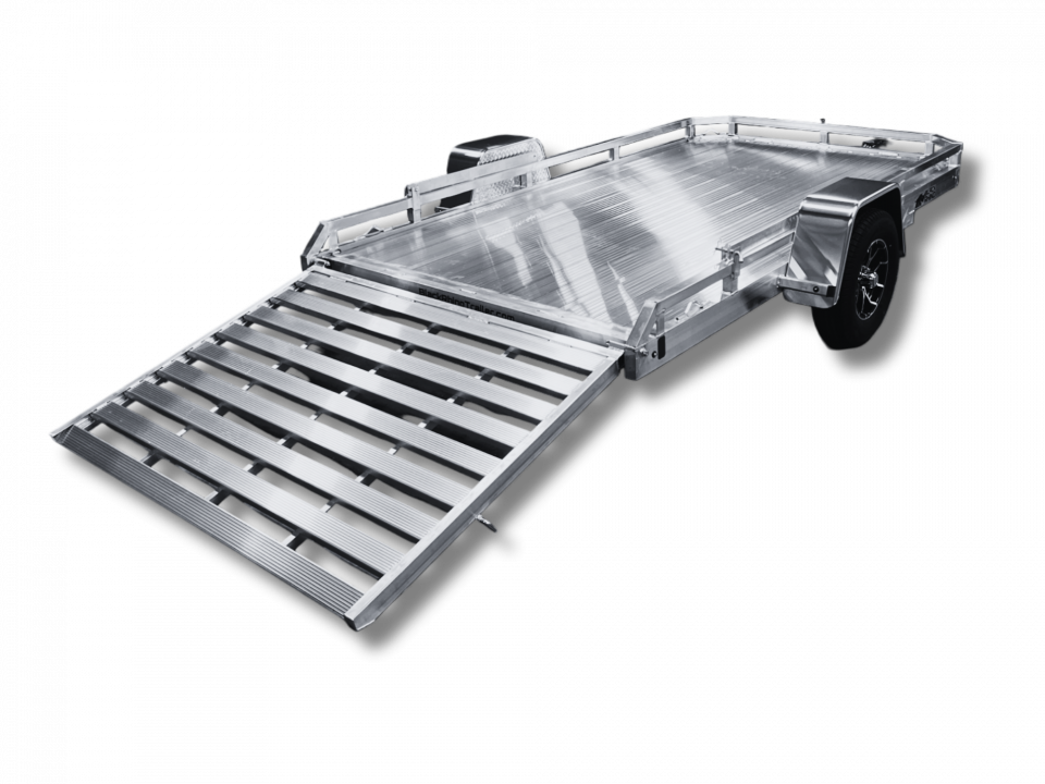 New 2026 Black Rhino LPS7812A Utility Trailer 6.5'x12' Aluminum