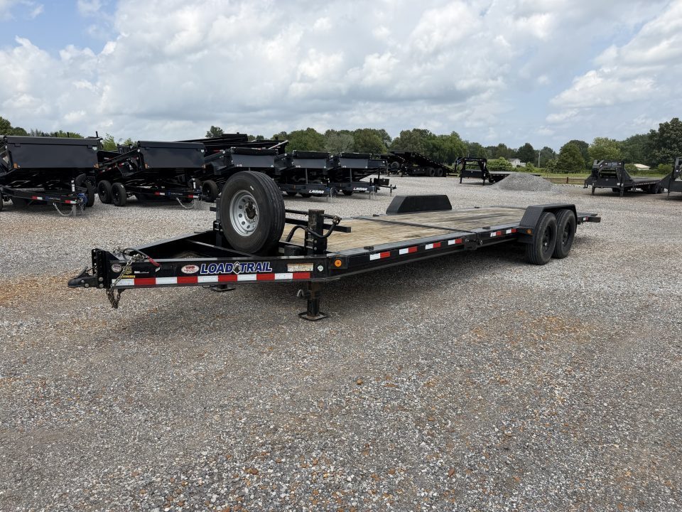 Used 2022 LOAD TRAIL 83"x24' 14k Tilt Equipment Trailer