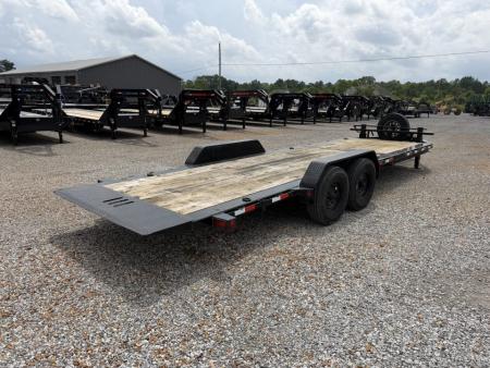 Used 2022 LOAD TRAIL 83"x24' 14k Tilt Equipment Trailer