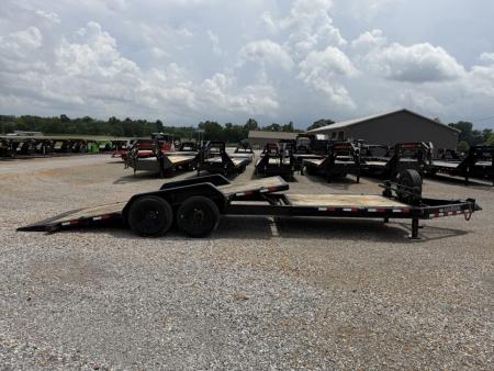 Used 2022 LOAD TRAIL 83"x24' 14k Tilt Equipment Trailer