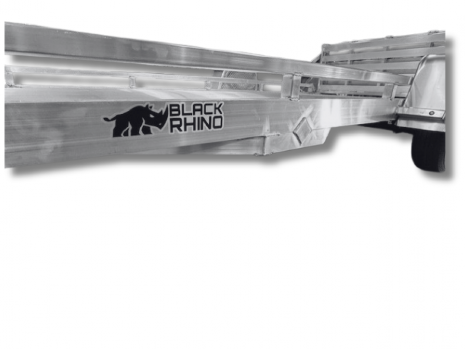 New 2026 Black Rhino Low-pro 7x14' aluminum ATV Trailer