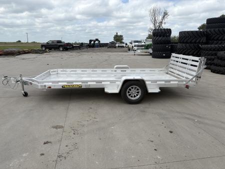 New 2027 Aluma 7814S-BT Utility Trailer
