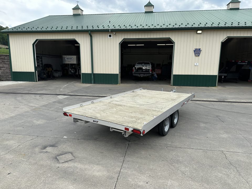 Used Triton 8'x12' ATV Trailer with Slide in Ramps