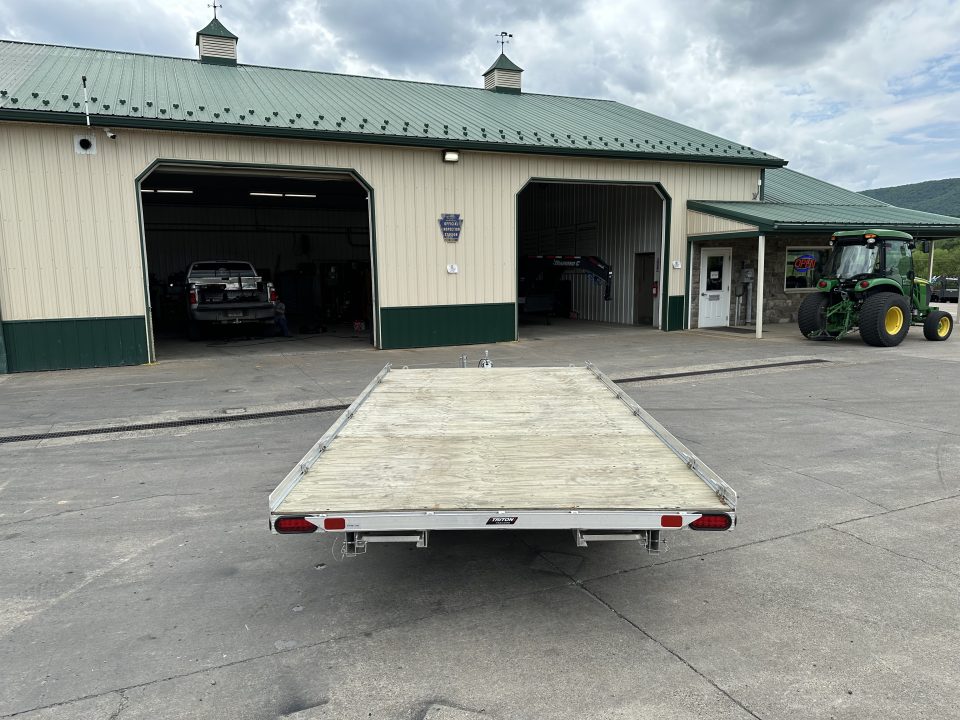 Used Triton 8'x12' ATV Trailer with Slide in Ramps