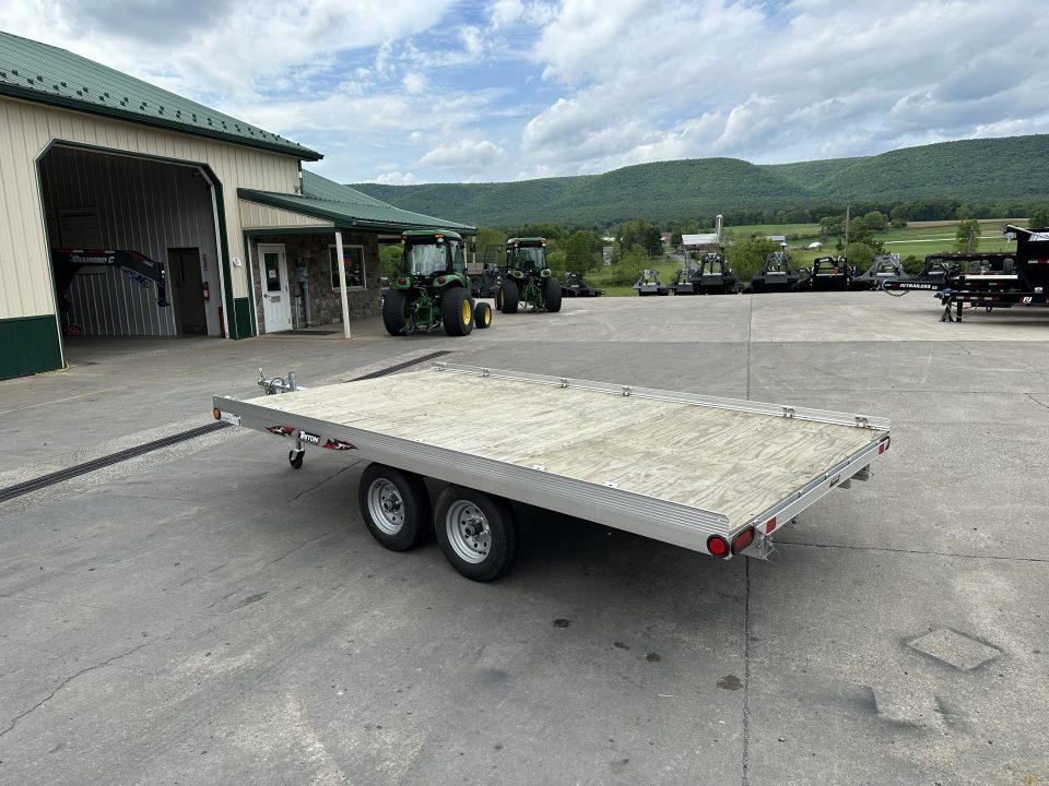 Used Triton 8'x12' ATV Trailer with Slide in Ramps