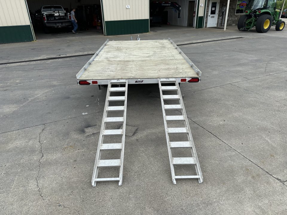 Used Triton 8'x12' ATV Trailer with Slide in Ramps