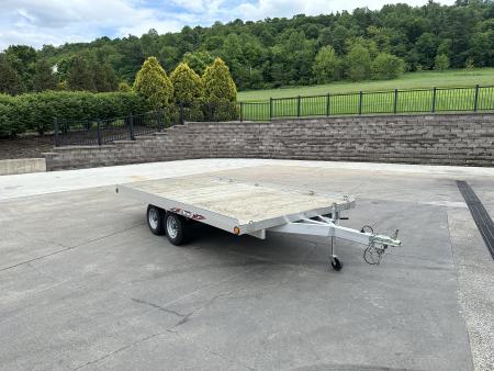 Used Triton 8'x12' ATV Trailer with Slide in Ramps