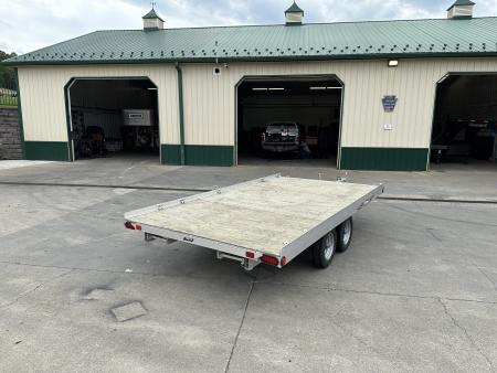 Used Triton 8'x12' ATV Trailer with Slide in Ramps