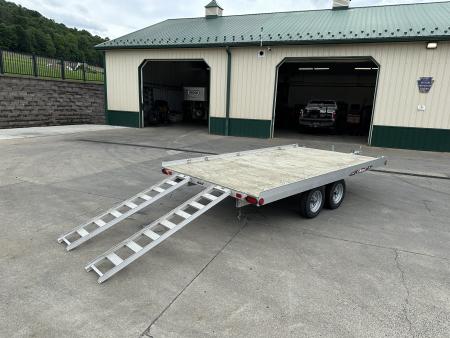 Used Triton 8'x12' ATV Trailer with Slide in Ramps