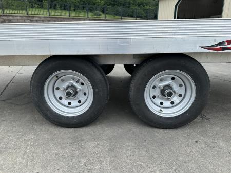 Used Triton 8'x12' ATV Trailer with Slide in Ramps