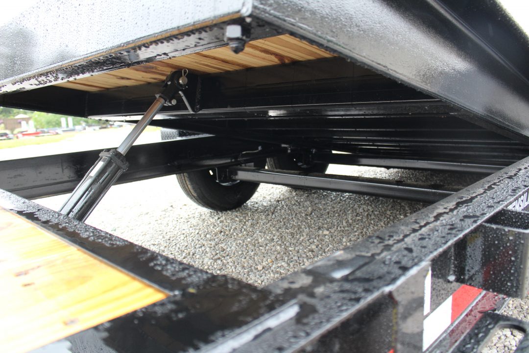 New 2026 Moritz 7' x 16' + 4' Low Pro - Gravity Tilt - Tilt Trailer - 14000# GVW