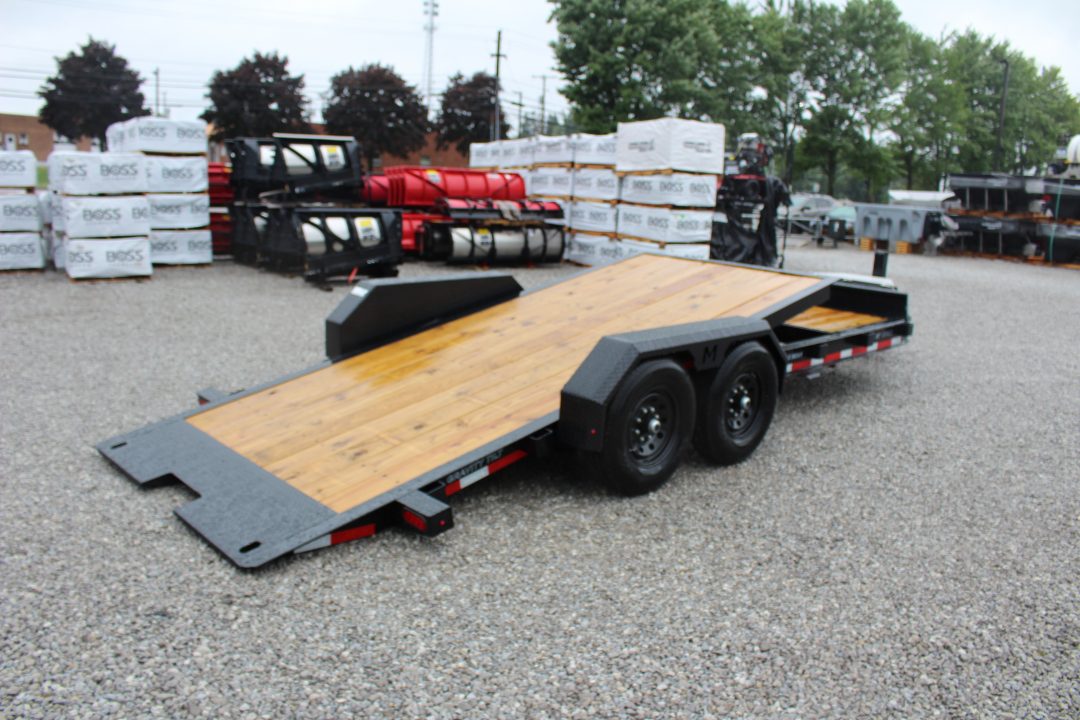 New 2026 Moritz 7' x 16' + 4' Low Pro - Gravity Tilt - Tilt Trailer - 14000# GVW