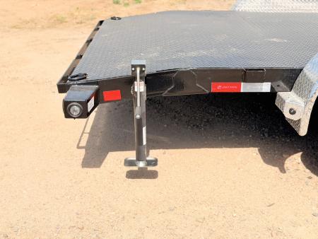 New 2026 Load Trail 7-18 Steel Deck Car Hauler W/ Aluminum Fenders 7K GVWR