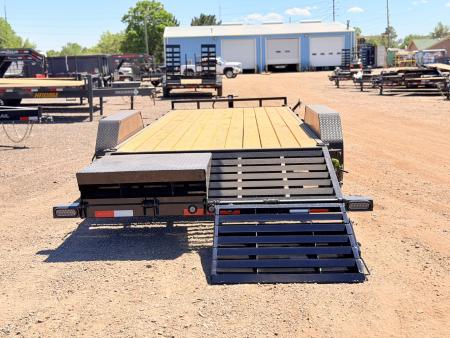 New 2026 Load Trail 7-HD22 Equipment Hauler W/ Max Ramps and 14 PLY Tire Upgrade 14K GVWR