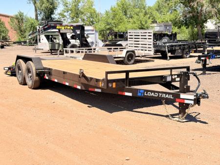 New 2026 Load Trail 7-HD22 Equipment Hauler W/ Max Ramps and 14 PLY Tire Upgrade 14K GVWR