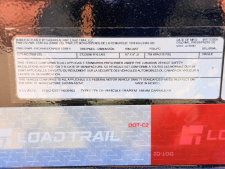 New 2026 Load Trail 7-HD22 I-Beam Equipment Hauler W/ 14 PLY Tire Upgrade 14K GVWR