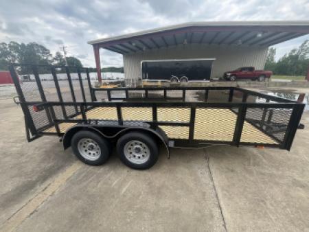 New 2026 Triple R 78X14 LANDSCAPE TRAILER WITH 2 FOOT MESH SIDES