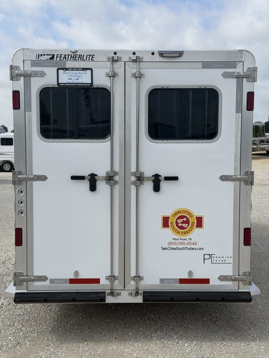 New 2026 Featherlite 3 Horse Premier Tack Bumper Pull Horse Trailer
