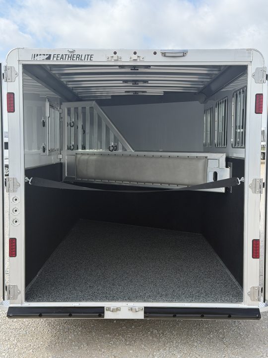 New 2026 Featherlite 3 Horse Premier Tack Bumper Pull Horse Trailer