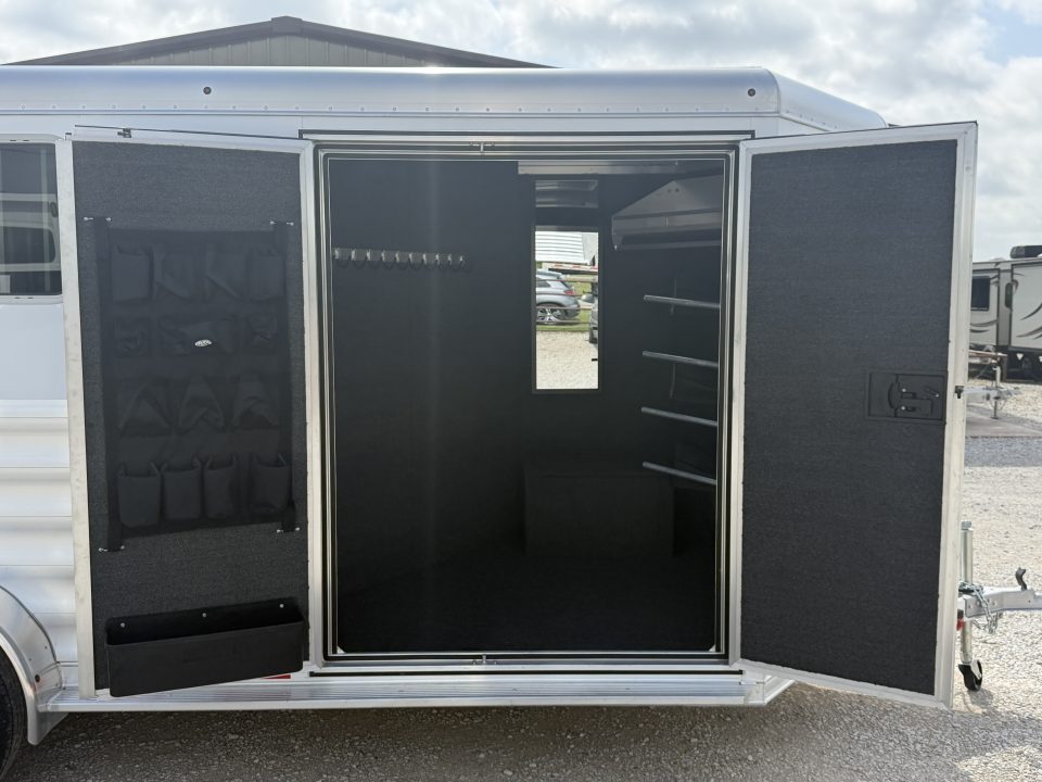 New 2026 Featherlite 3 Horse Premier Tack Bumper Pull Horse Trailer