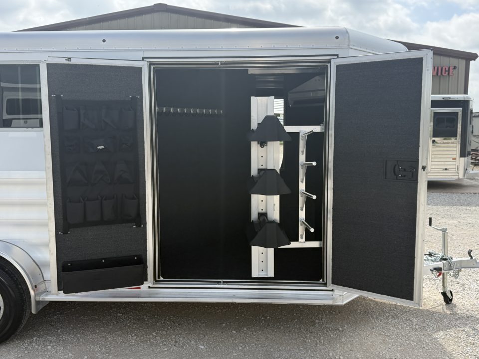 New 2026 Featherlite 3 Horse Premier Tack Bumper Pull Horse Trailer