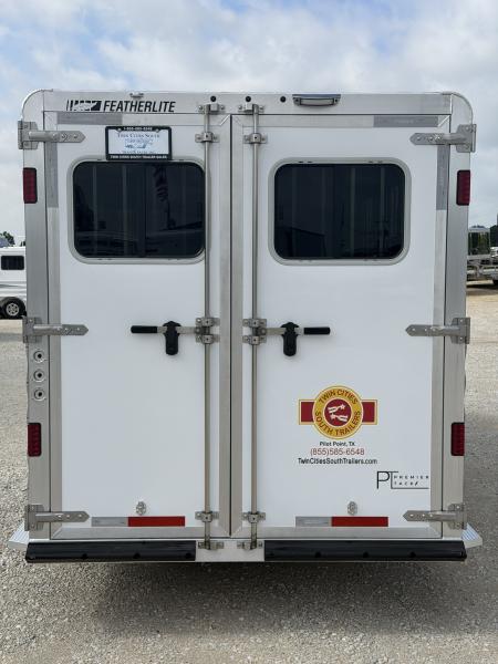 New 2026 Featherlite 3 Horse Premier Tack Bumper Pull Horse Trailer