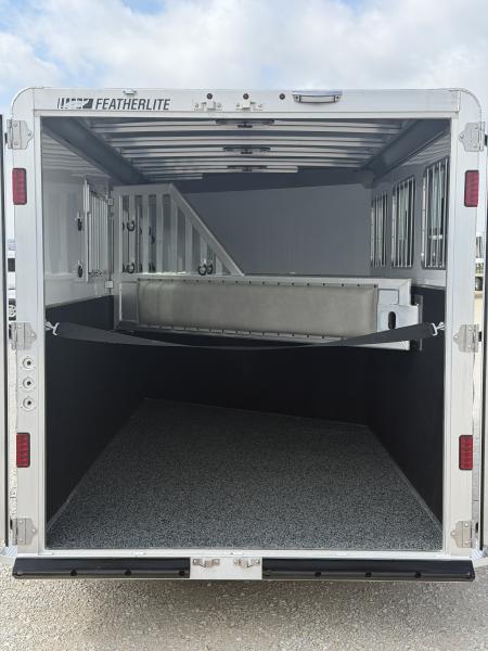 New 2026 Featherlite 3 Horse Premier Tack Bumper Pull Horse Trailer
