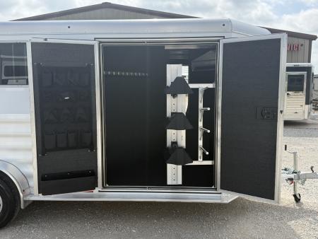 New 2026 Featherlite 3 Horse Premier Tack Bumper Pull Horse Trailer