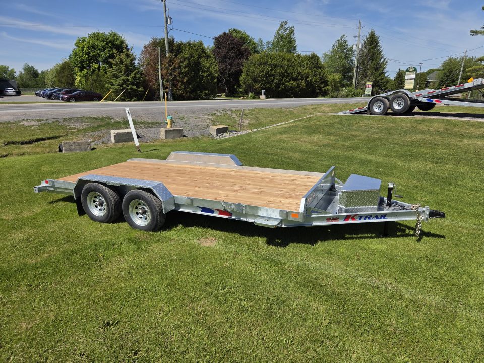 New 2026 K-Trail 5 Ton 16' Galvanized Equipment Trailer