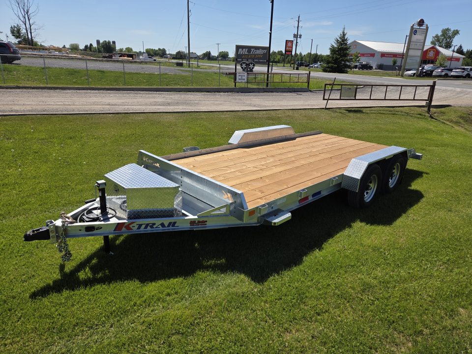 New 2026 K-Trail 5 Ton 16' Galvanized Equipment Trailer