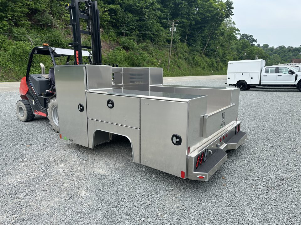 New 2026 Martin Truck Bodies Aluminum HFSB Service Body DRW 60" CA Cab and Chassis Tall Front Compartments SMOOTH APPEARANCE