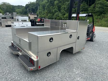 New 2026 Martin Truck Bodies Aluminum HFSB Service Body DRW 60  CA Cab and Chassis Tall Front Compartments SMOOTH APPEARANCE