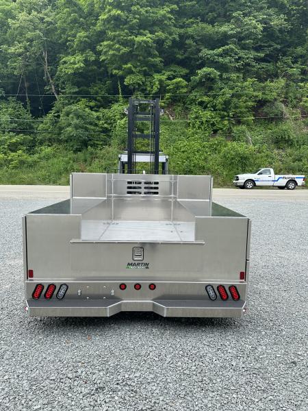 New 2026 Martin Truck Bodies Aluminum HFSB Service Body DRW 60" CA Cab and Chassis Tall Front Compartments SMOOTH APPEARANCE