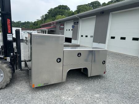 New 2026 Martin Truck Bodies Aluminum HFSB Service Body DRW 60" CA Cab and Chassis Tall Front Compartments SMOOTH APPEARANCE