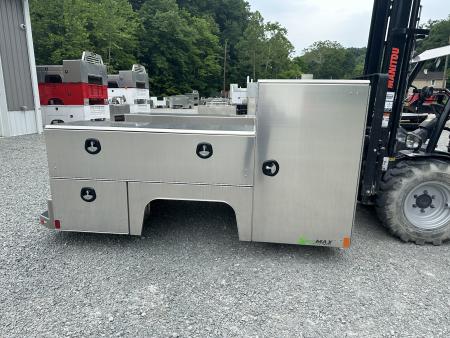 New 2026 Martin Truck Bodies Aluminum HFSB Service Body DRW 60" CA Cab and Chassis Tall Front Compartments SMOOTH APPEARANCE