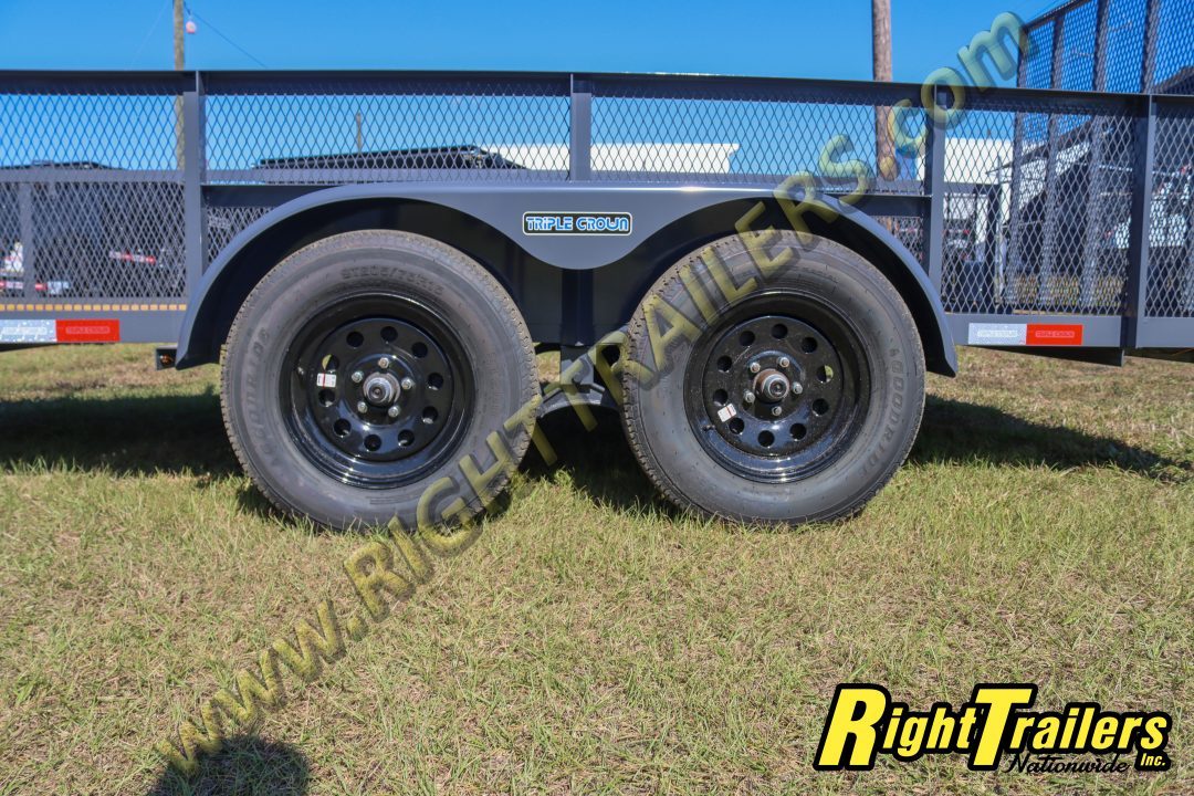 New 2026 6X16 Triple Crown Utility Trailer