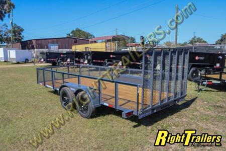 New 2026 6X16 Triple Crown Utility Trailer