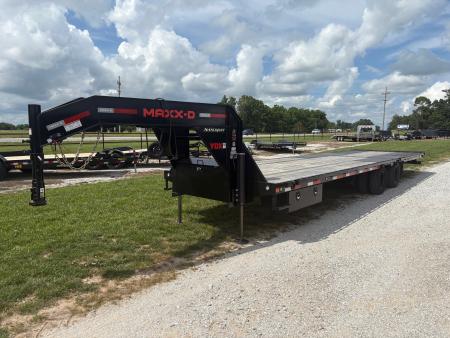 Used 2025 MAXX-D YDX GN 102X32 HYDRO JACK HYDRO TAIL Flatbed Trailer