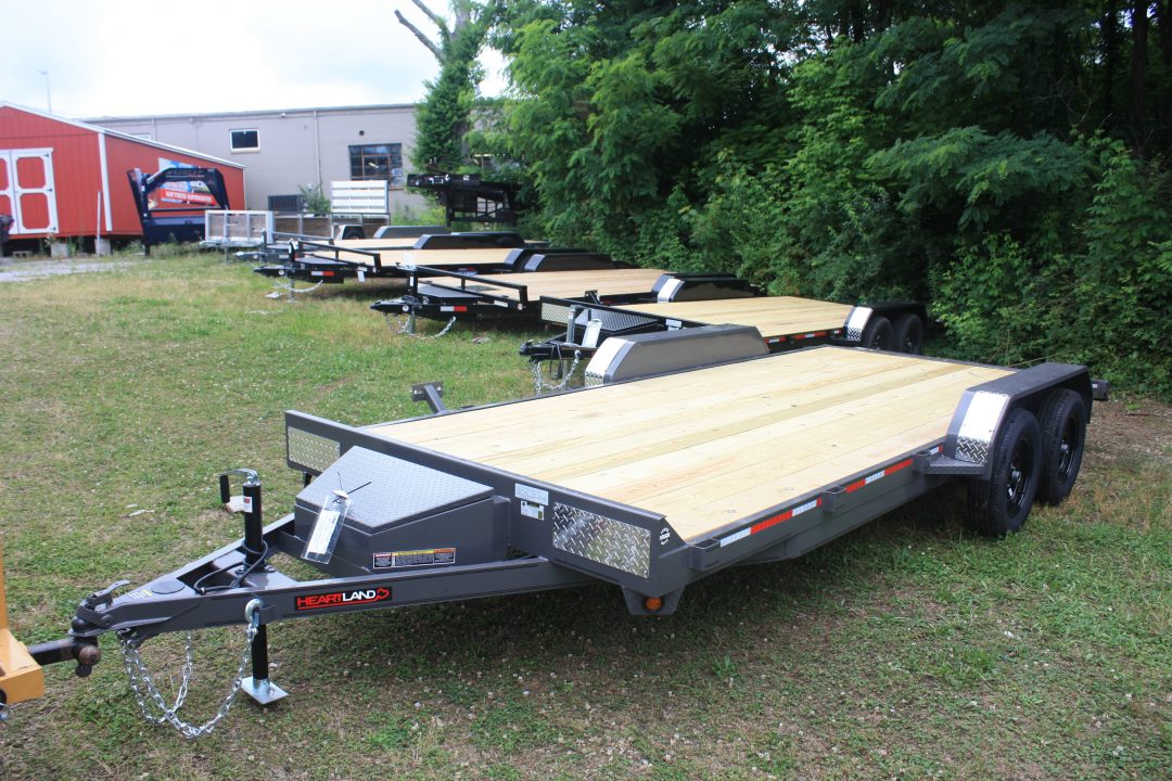 New 2026 Heartland HD WRAP TONGUE Car Hauler