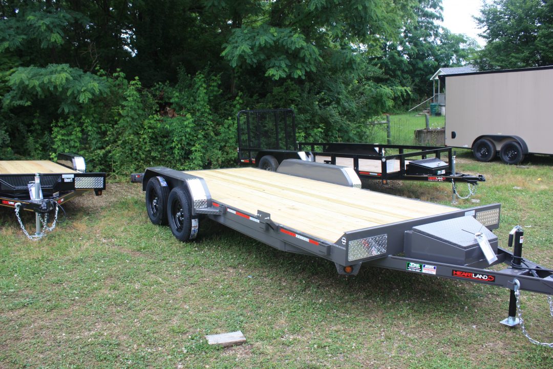 New 2026 Heartland HD WRAP TONGUE Car Hauler
