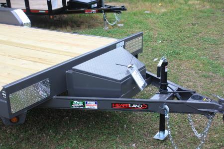 New 2026 Heartland HD WRAP TONGUE Car Hauler