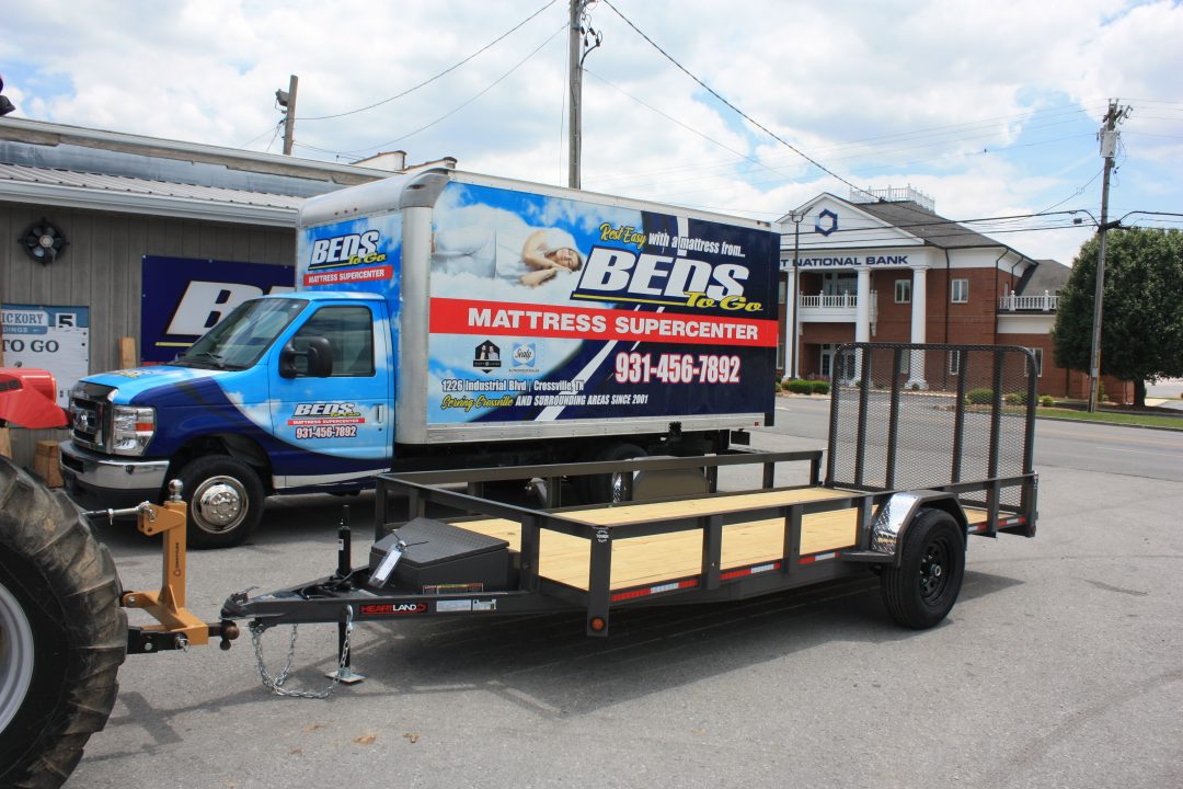 New 2026 Heartland HD LAY FLAT GATE Utility Trailer