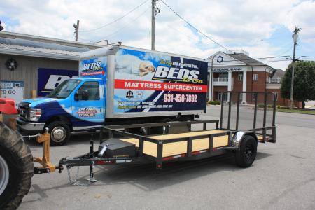 New 2026 Heartland HD LAY FLAT GATE Utility Trailer