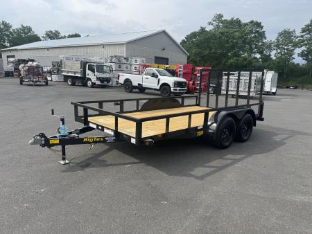 New 2027 Big Tex Trailers 70PI-14R1A-4PBK-BRK2 7X14TA Utility Trailer